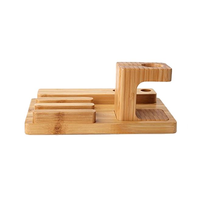 Bamboo Mini. Table For Electrics Stand And Plate