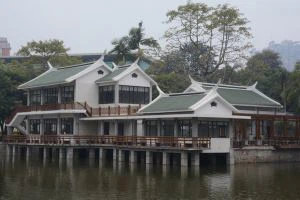 Xiamen Zhongshan Park bileşik bambu